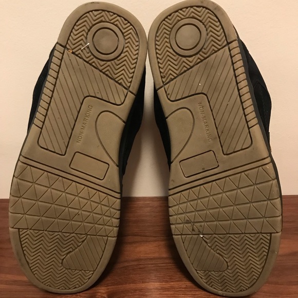 Harsh suede skaters sneakers in black size 10 - Picture 6 of 11